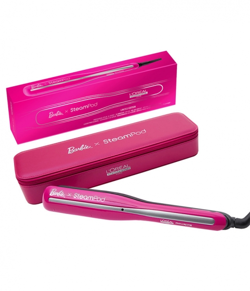 Barbie x Steampod: L’Oréal Professionnel выпустили розовый стайлер для гламурных девушек