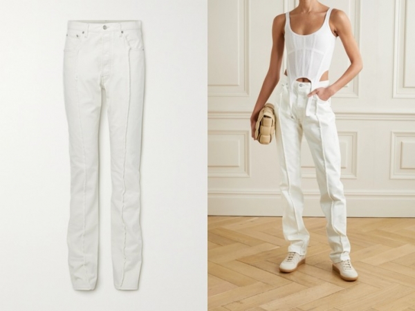 Модные, белые, твои: самые актуальные джинсы из светлого денима